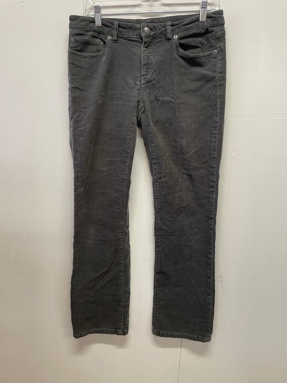 Patagonia corduroy pants womens Sz 29 organic cotton straight leg hiking Gray